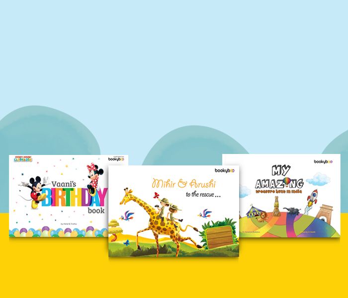 brothers reading perosanlised book