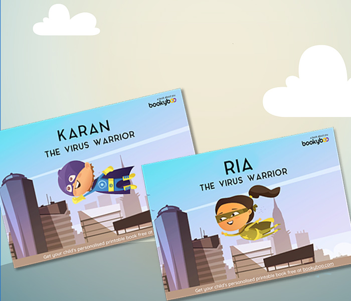 brothers reading perosanlised book