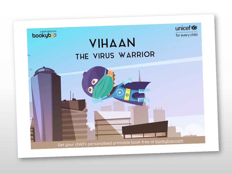 personalised book for birthday party