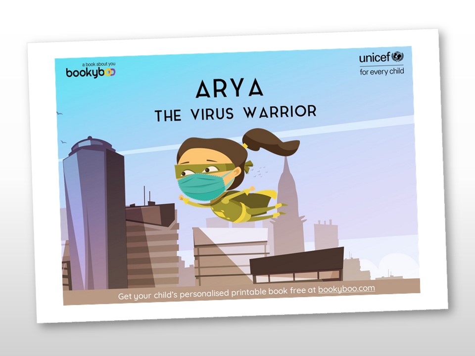 personalised book for birthday party